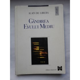 GANDIREA  EVULUI MEDIU - ALAIN DE LIBERA